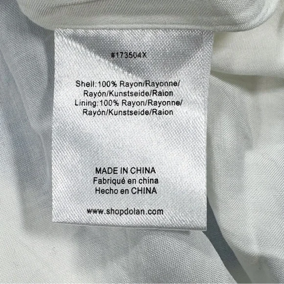 Anthropologie Dolan Laney Smocked Polka Dot Midi Casual Dress Blue size 2X - Picture 12 of 14